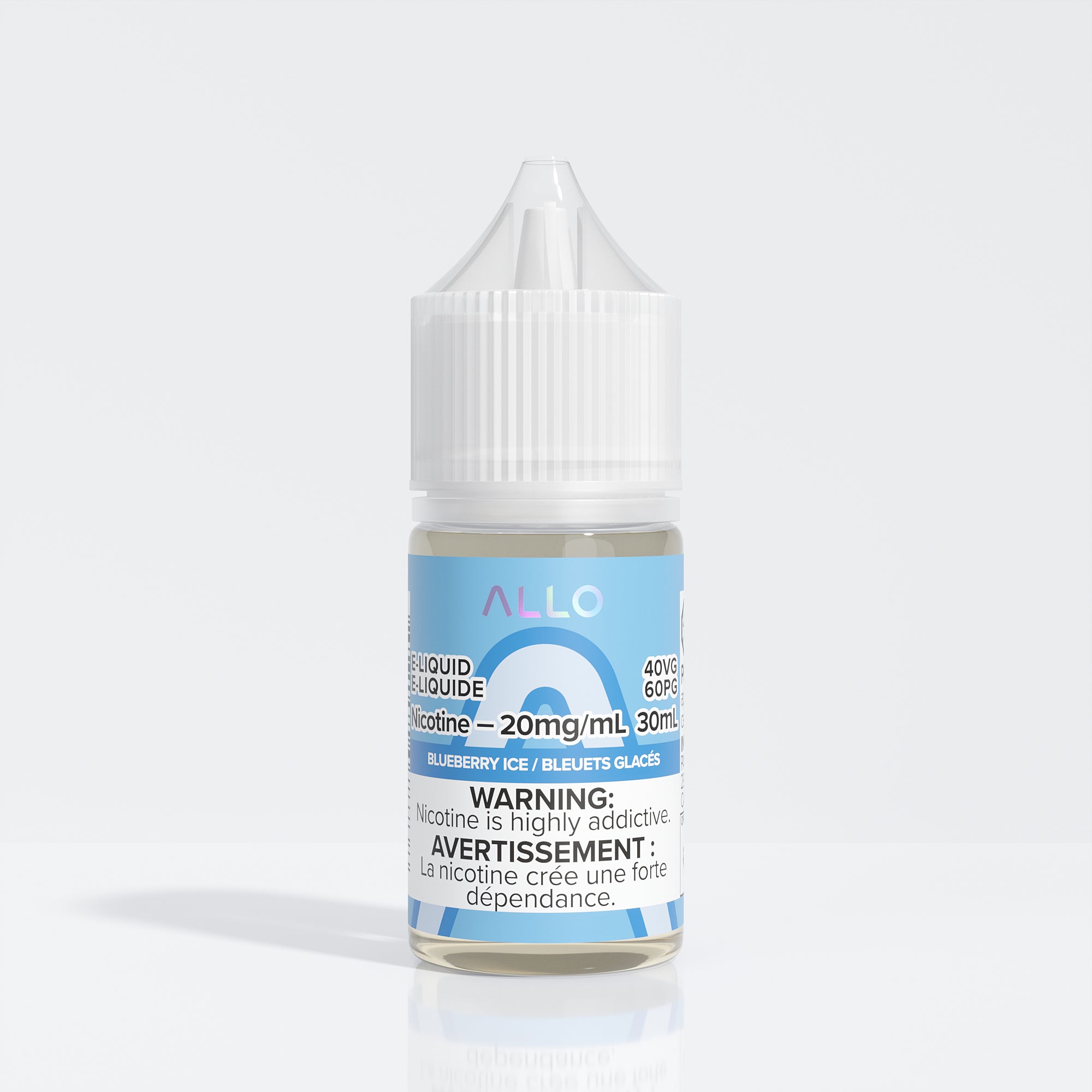 Allo E-Liquid-Blueberry Ice - Allo Vapor